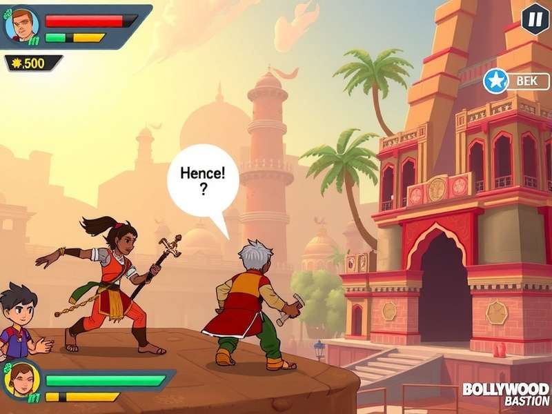 Bollywood Bastion Future Concept Art